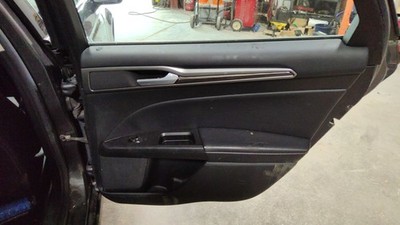 17-20 Ford Fusion OEM Rear Right Passenger Interior Door Trim Panel (Ebony Gray)