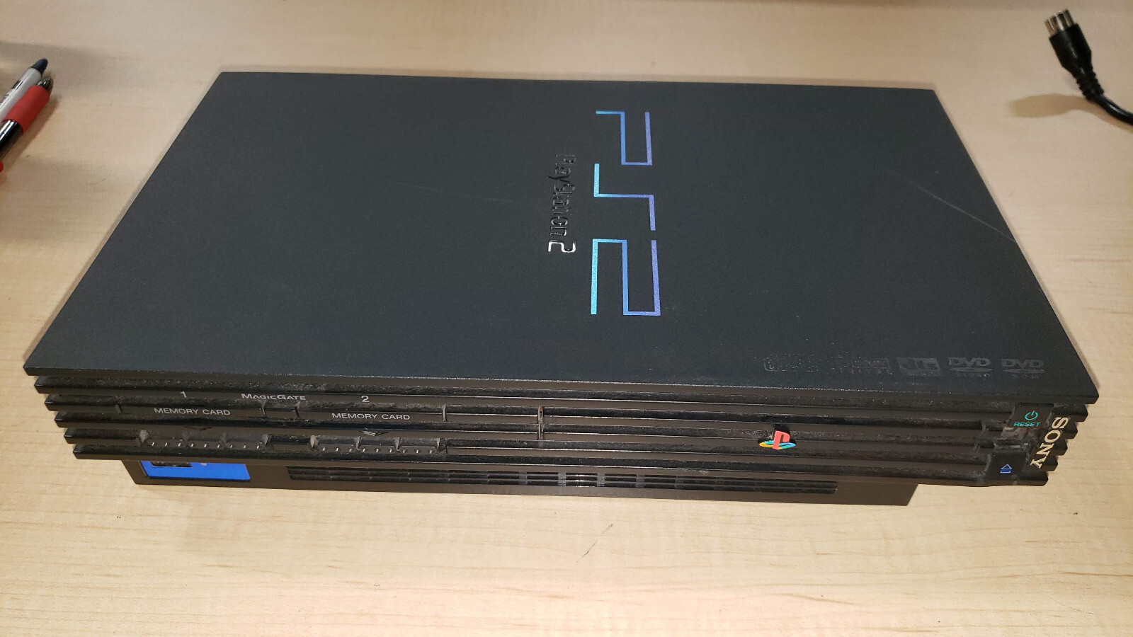 Sony PlayStation 2 SCPH-50001/N PS2 NTSC Console Network/HDD