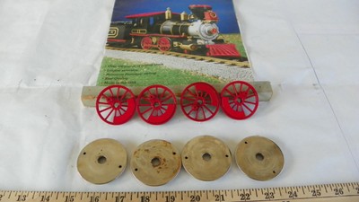 K5009 Kalamazoo  4-4-0 loco 4 drive wheels WITHOUT inserts.  1/24th scale