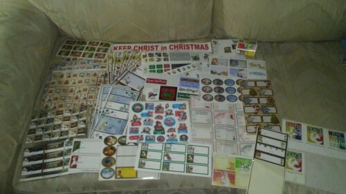 Lot Christmas Xmas Stickers Gift Present To From Labels Keep C...