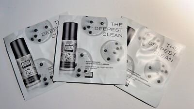 Erno Laszlo  Pore Refining Detox Double Cleanser SAMPLES-2.5ML/0.08FL OZ-(3 SET)