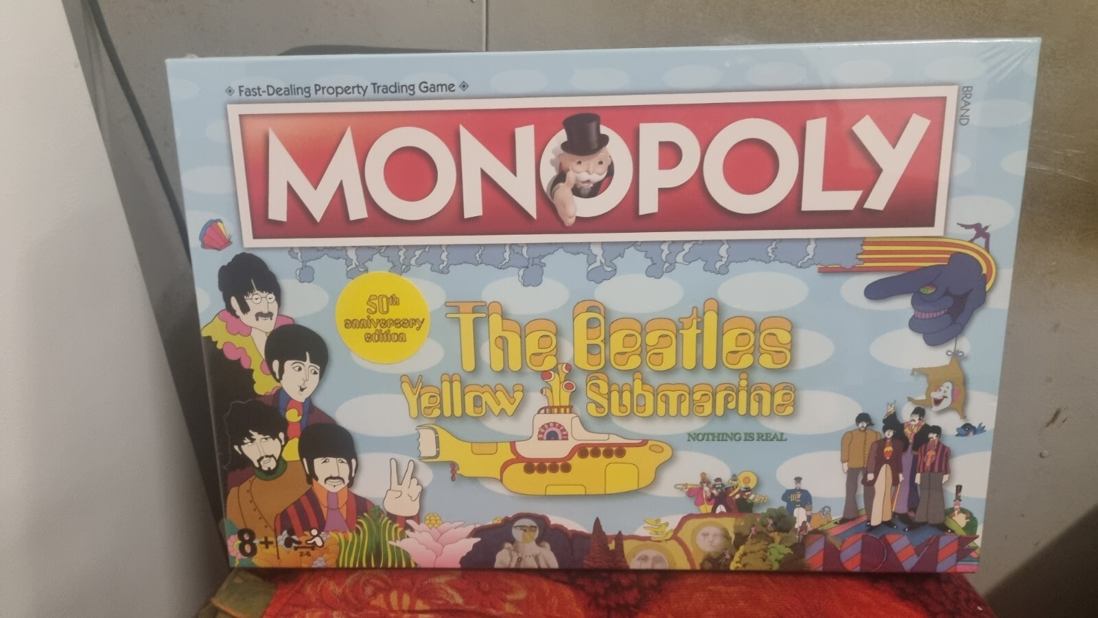 The Beatles Yellow Submarine Monopoly Set Complete And Factory