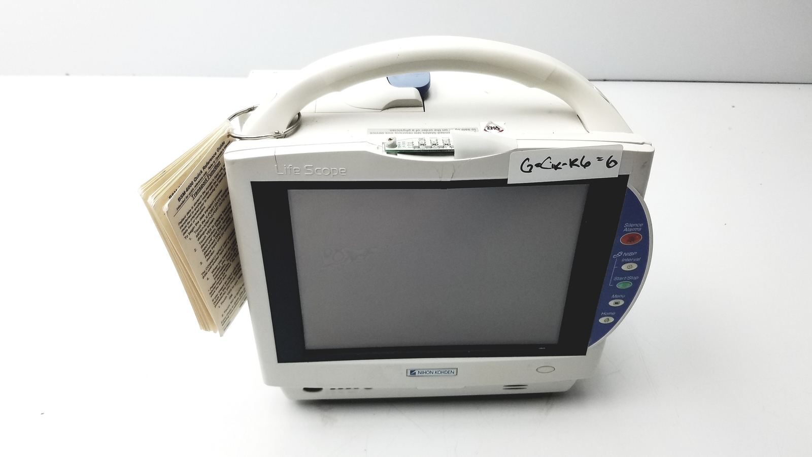 Nihon Kohden Life Scope BSM-6301A  Bedside Patient Monitor