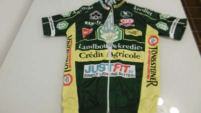 Colnago Vermarc Credit Agricole Rapid Dry Jersey Size S-2-46  Made In Italy  NOS