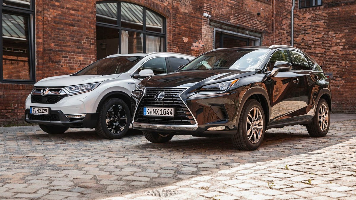 Honda CRV vs. Lexus NX 300h Vergleichstest mobile.de