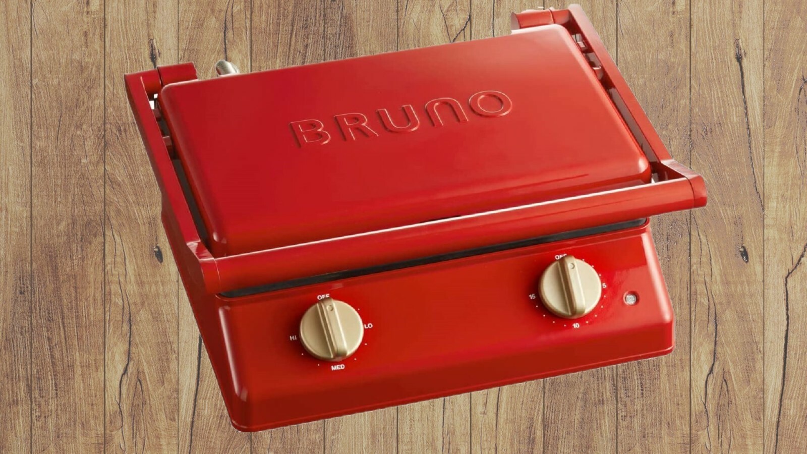 BRUNO BOE084-RD Red Grill Sandwich Maker Double Japan New BRUNO BOE084-RD Red Grill Sandwich Maker Double Japan New