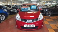 2012 Nissan Note 1.6 N-Tec+ Automatic 5-Door From £5,695 + Retail Package MPV Pe