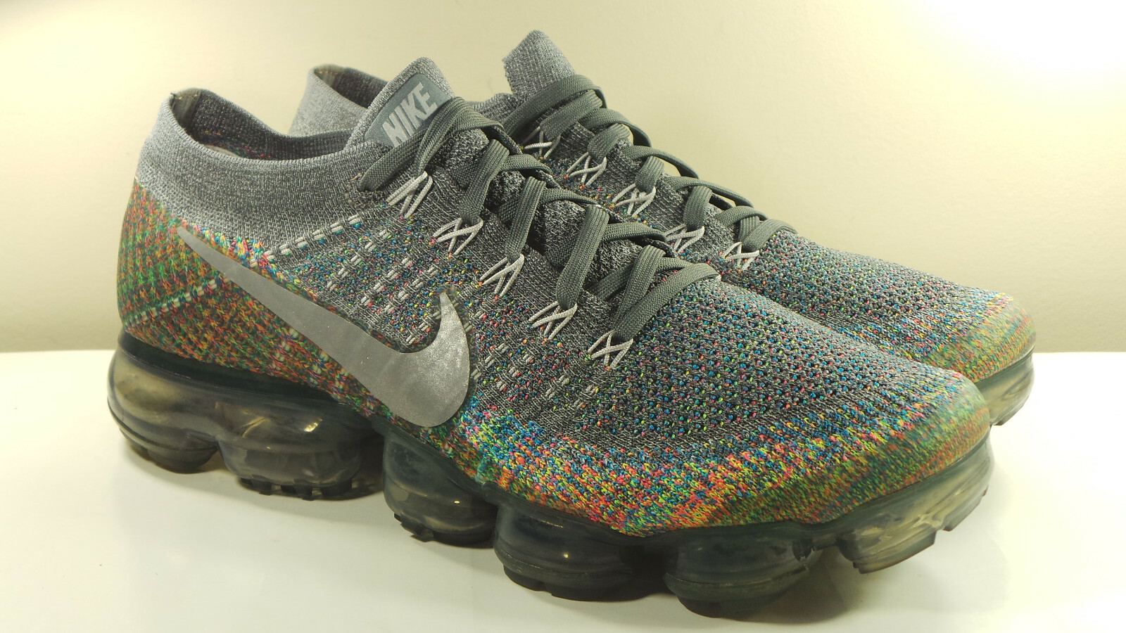 NIKE 2017 AIR VAPORMAX FKYKNIT MULTI COLOR 9 SAFARI PLUS 90