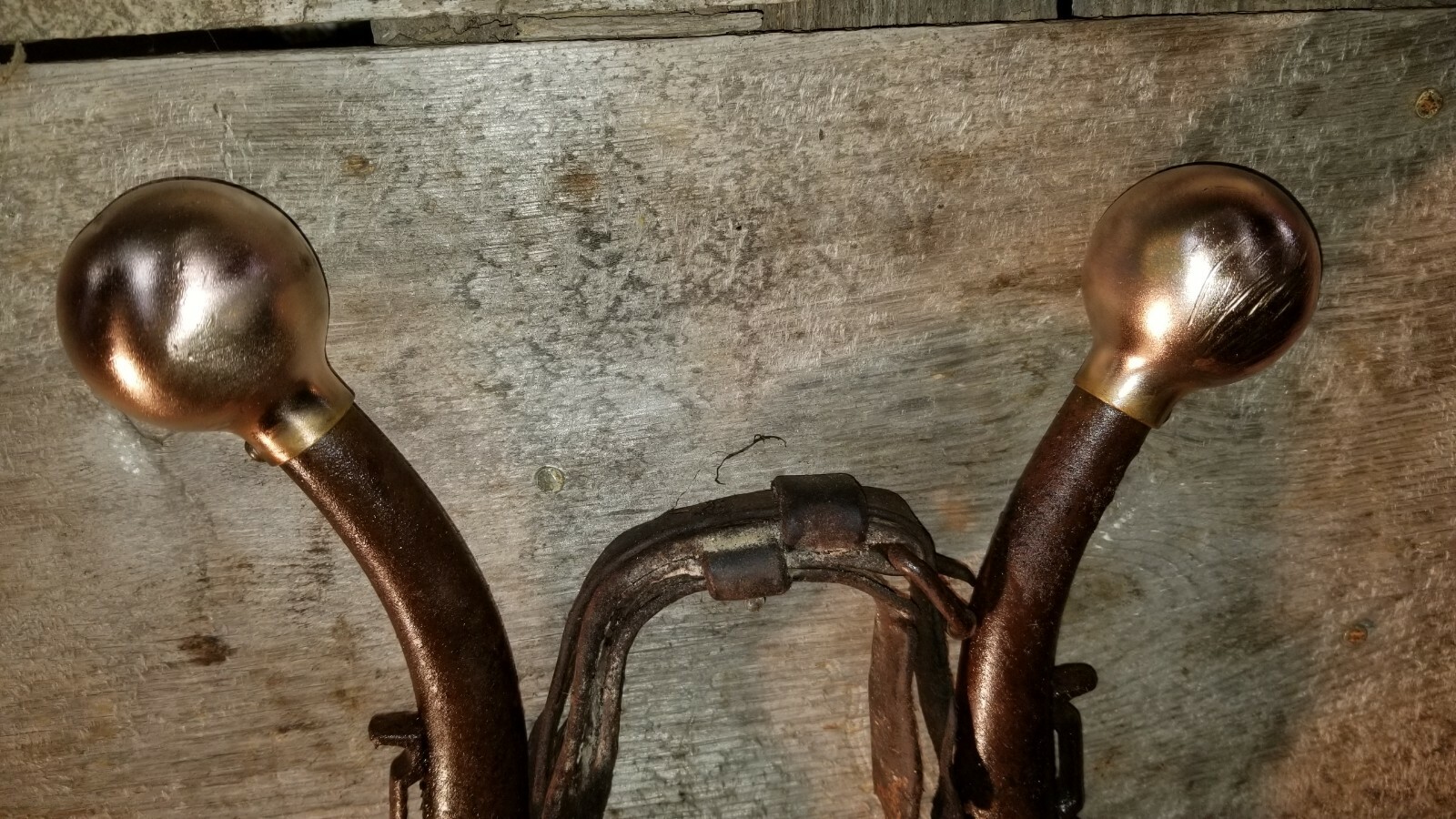 Original vintage horse hames decorative use repurpose.Steampunk