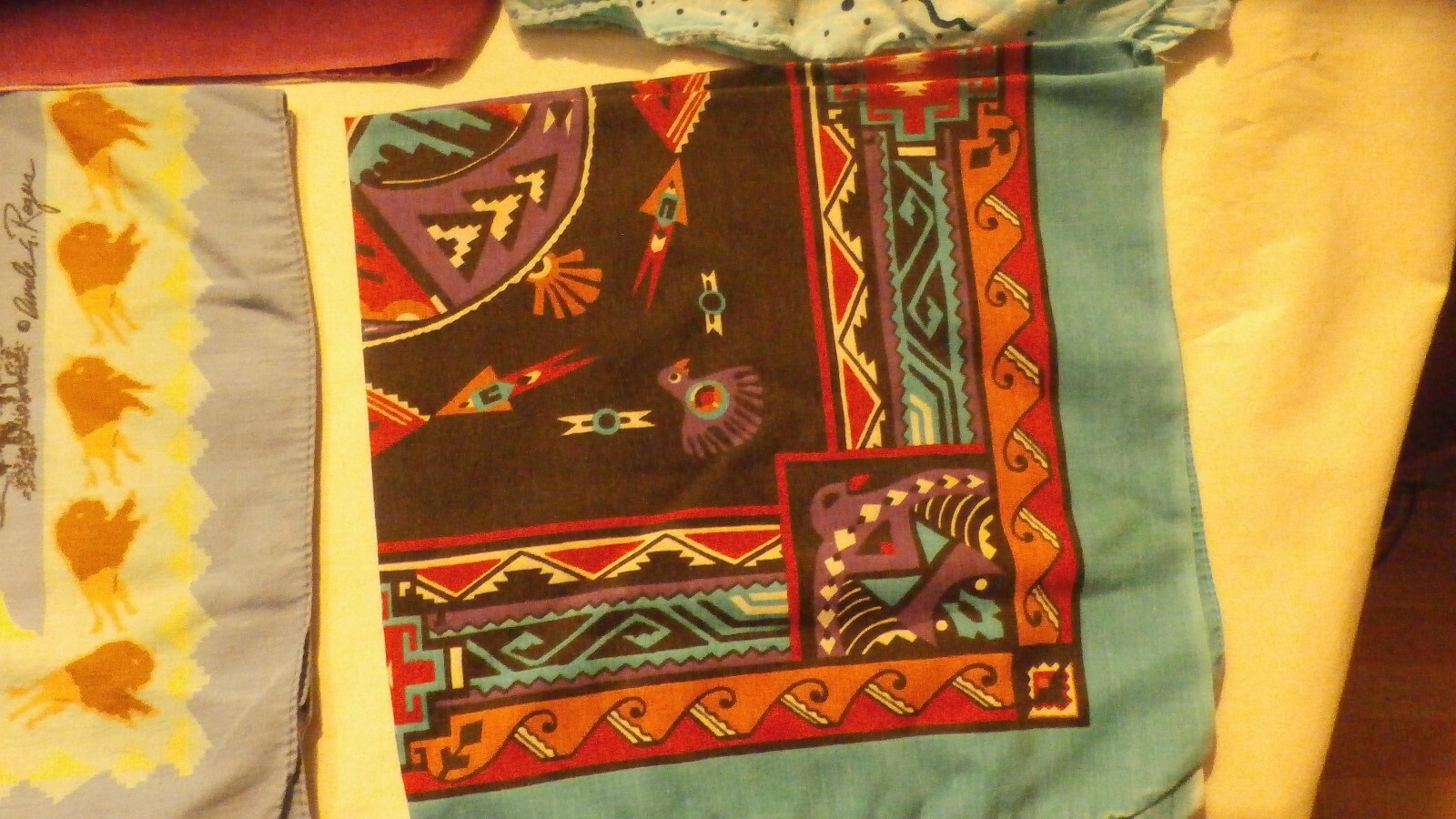 1 Paisley Print Wide 4 Indian Bandana Headbands from Cover Your Hair Very Nice