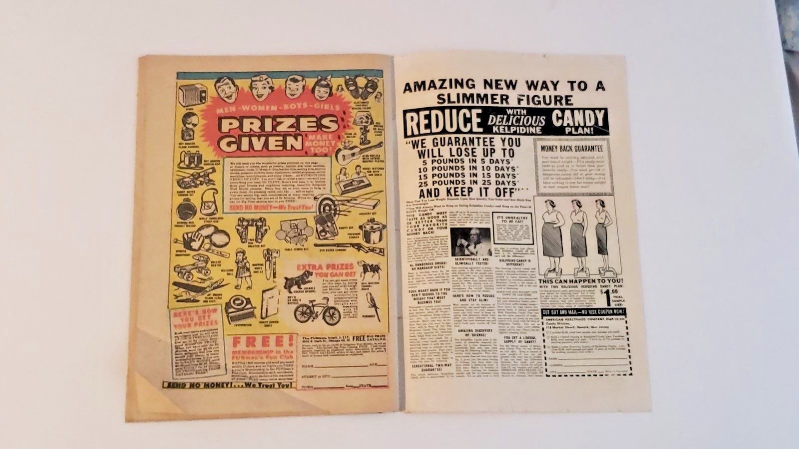 1954 Comic Book / PATSY WALKER / Issue #55  Good Condition