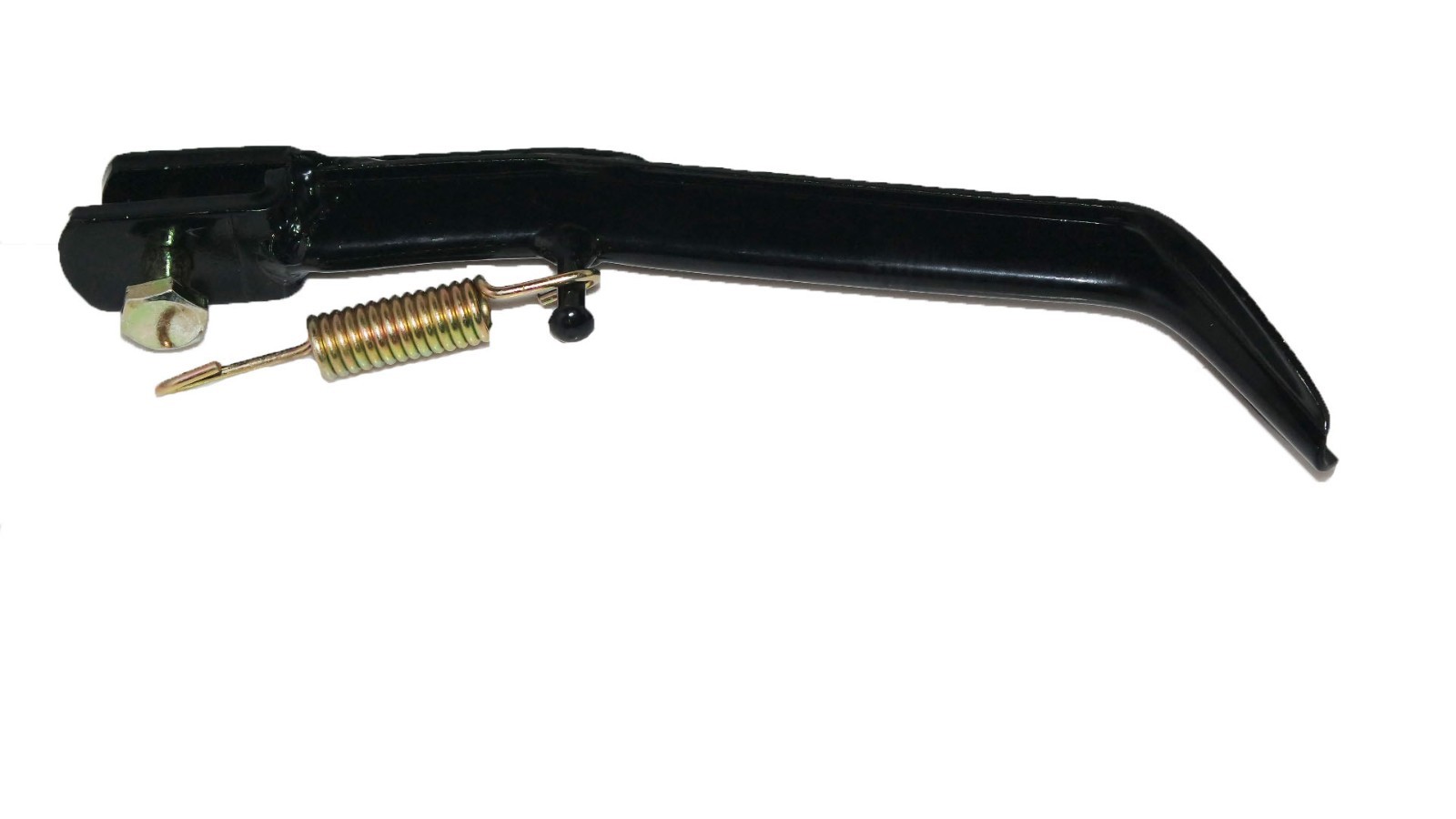 New Yamaha RX100 Side Stand With Spring and Fixing Bolt Black