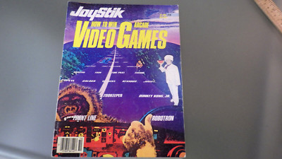 Vtg 1983 JoyStik How To Win Arcade Video Game Magazine * Used donkey kong ZAXXON