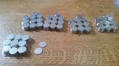 490 Matching Pachislo tokens Skill Stop Slot Machine Casino