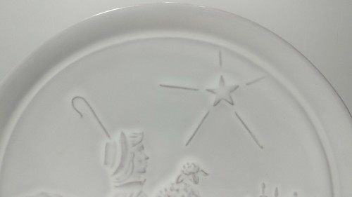 1979 Annual Christmas Plate Frankoma Pottery -The Star of Hope - Free Shipping