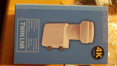 Kit Antena Satélite TechniSat 80 Cm + LNB Twin - Para HD, 4K, Y Señal Digital DVB-S2