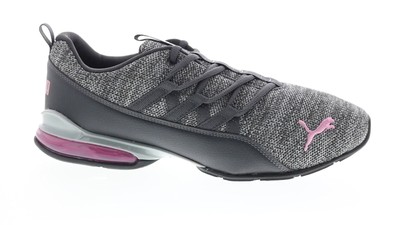 Puma Riaze Prowl Knit 37676201 Женские серые парусиновые кроссовки Lifestyle 7.5