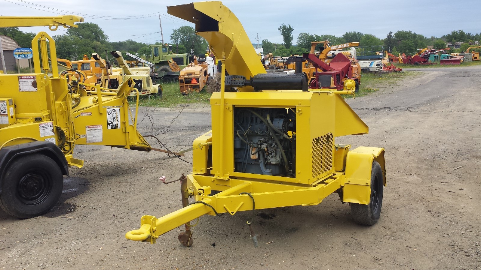 Chipmore  WC12 DRUM WOOD CHIPPER DEUTZ TURBO DIESEL ENGINE 1031 hours