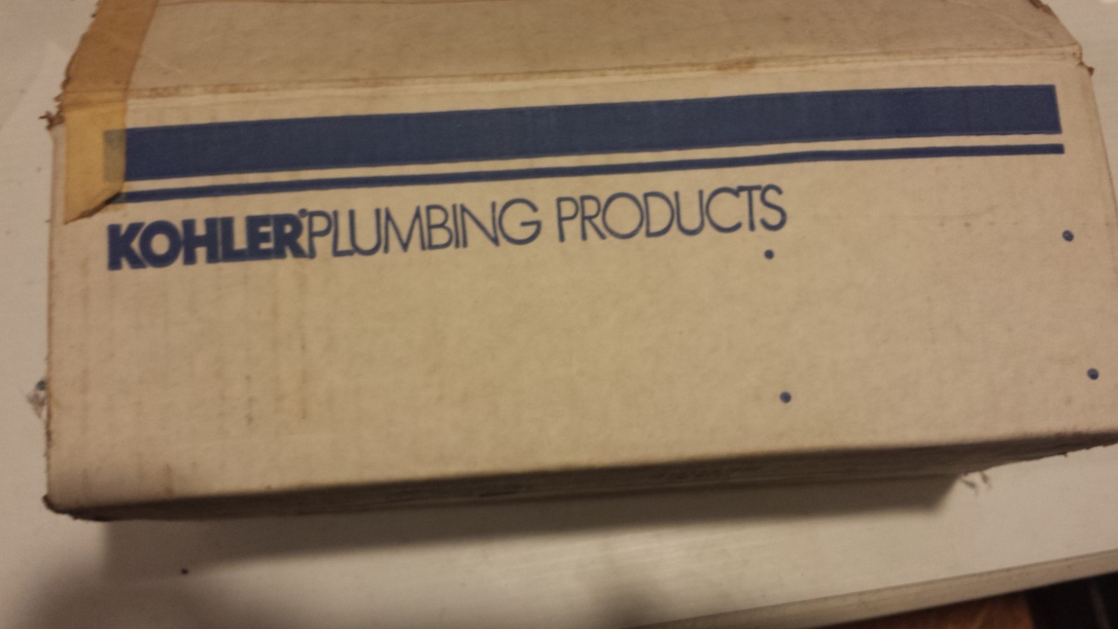 KOHLER REVIVAL POLISHED BRASS TUB DECK MOUNT TRIM, RETAIL $1260