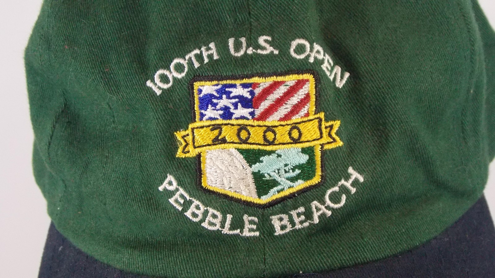 100th U.S. Open 2000 Pebble Beach USGA Member Adjustable Cap Anniversary