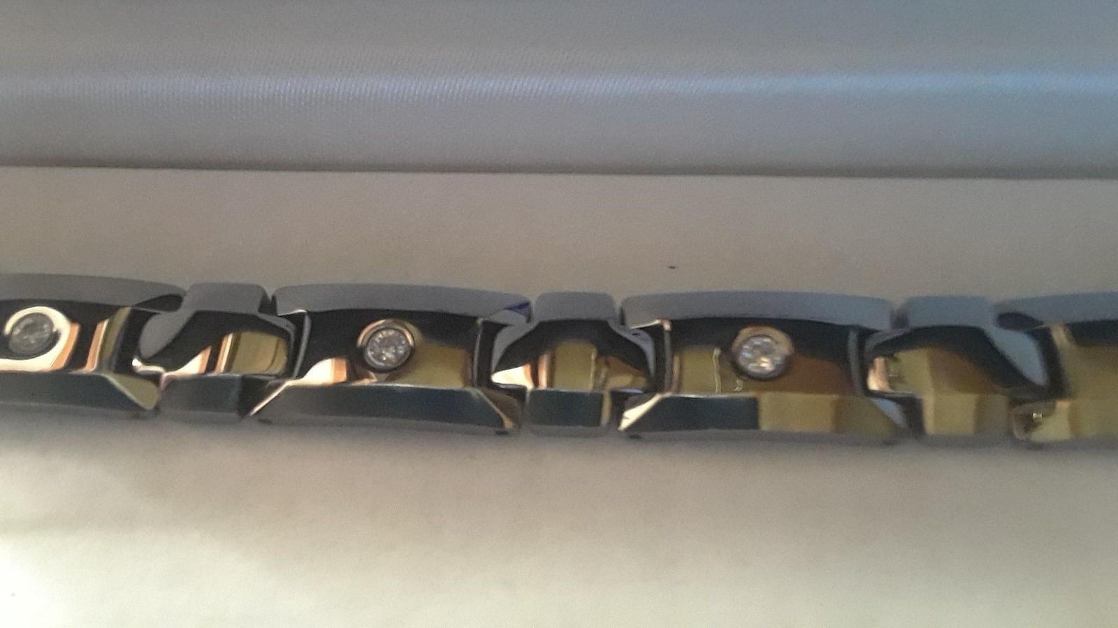 Mens Polished Tungsten Carbide Bracelet New