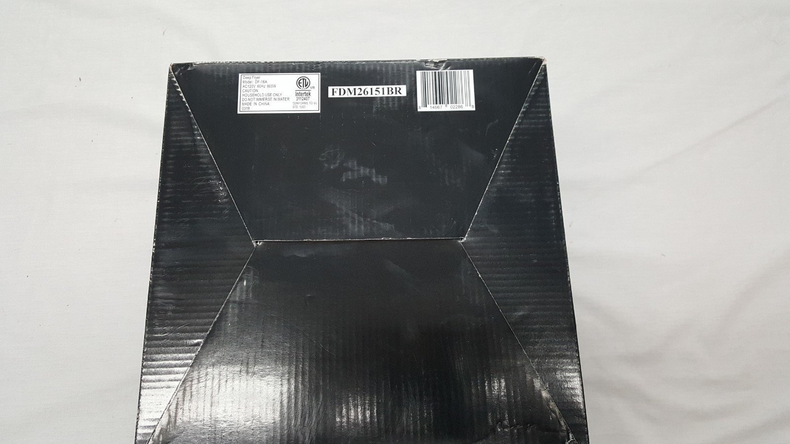 Ovente Electric Deep Fryer 1.5L Non Stick With Removable Basket FDM26151BR