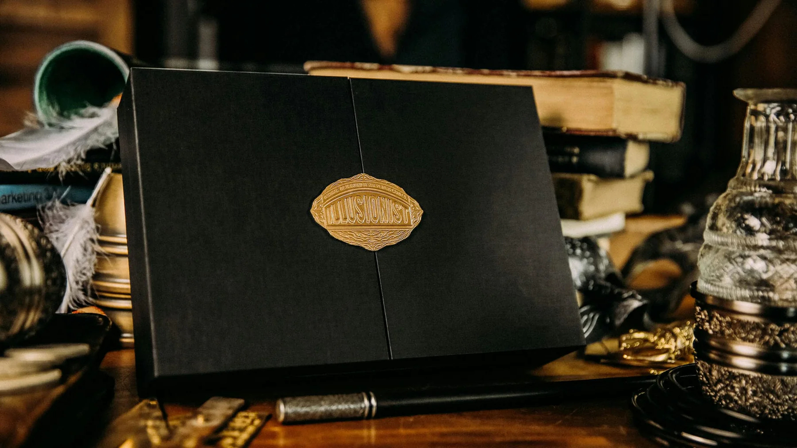 The Illusionist Playing Cards Black & Gold Box Set by Ark
