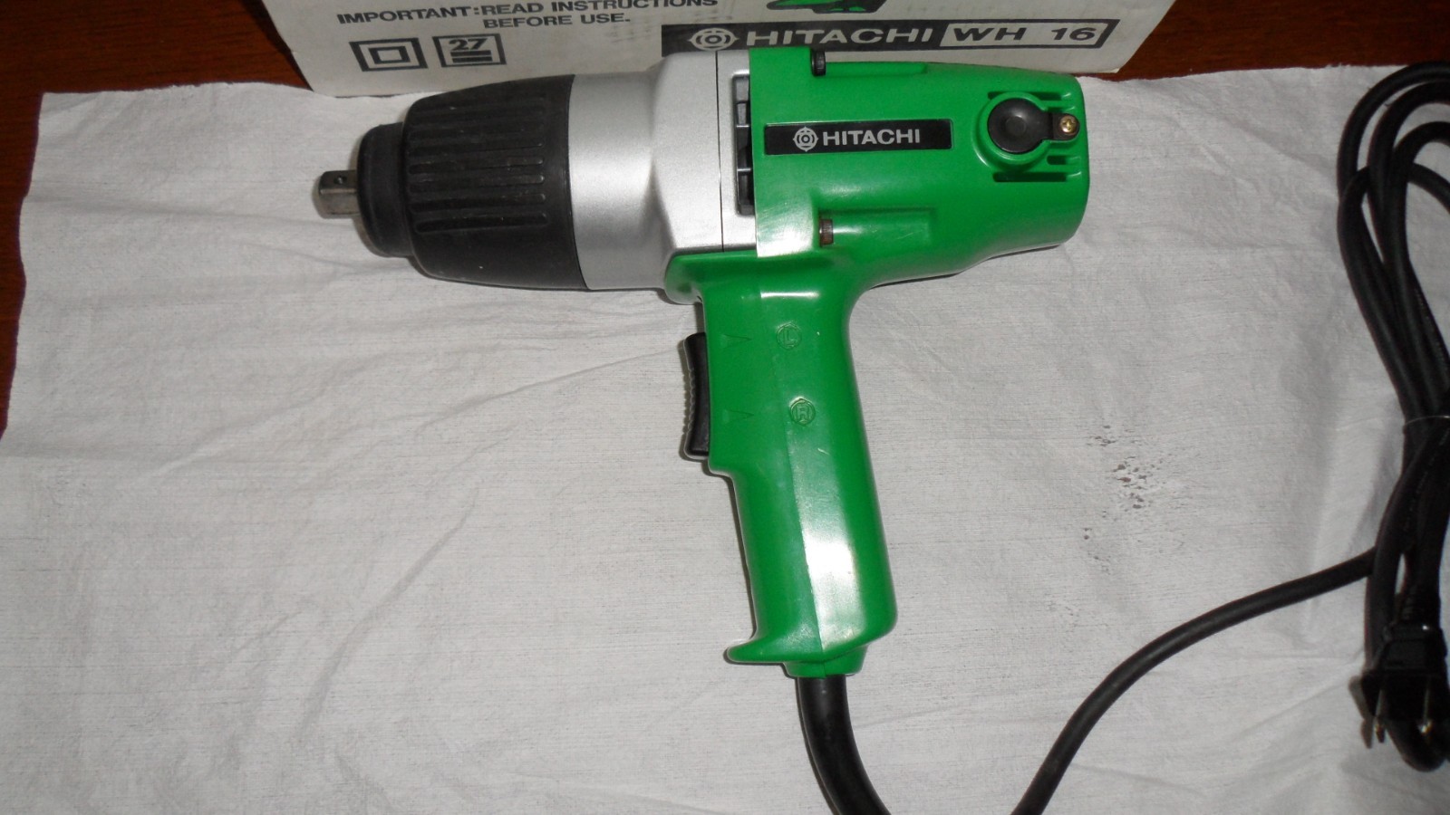 HITACHI WH 16 5/8” IMPACT WRENCH 550W 1700 RPM 1/2