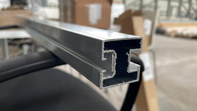 Solarprofil 3000mm Solarprofil 40x40 BV Nut8/Nut10 – Alu-Schiene 1800–3000mm Für PV-Module (0% MwSt