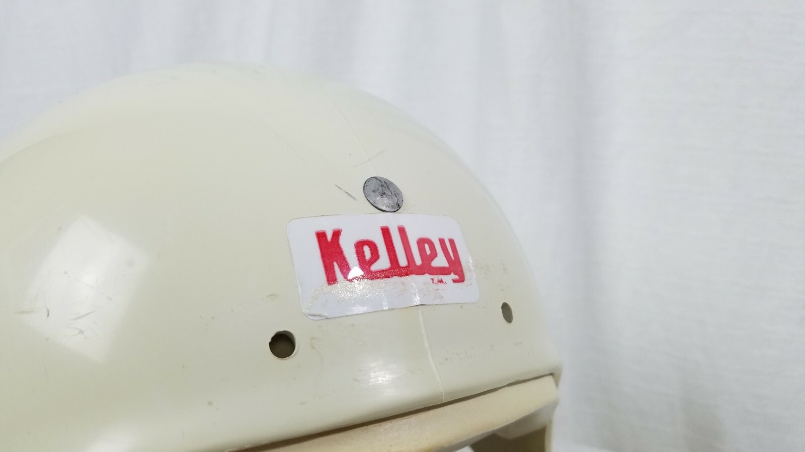 Vintage 1980 Bill Kelley BK 2 Bar Facemask Football Helmet SK40 Vols Medium