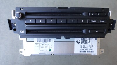 2006-2008 BMW 328I 335I 330I M3 325i CCC UNIT NAV NAVIGATION RADIO AM FM CD UNIT
