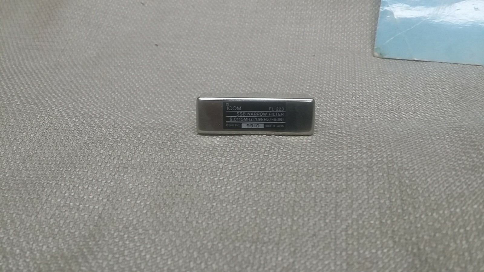 ICOM FL-223 SSB 1.9kHz Narrow Filter IF 9MHz