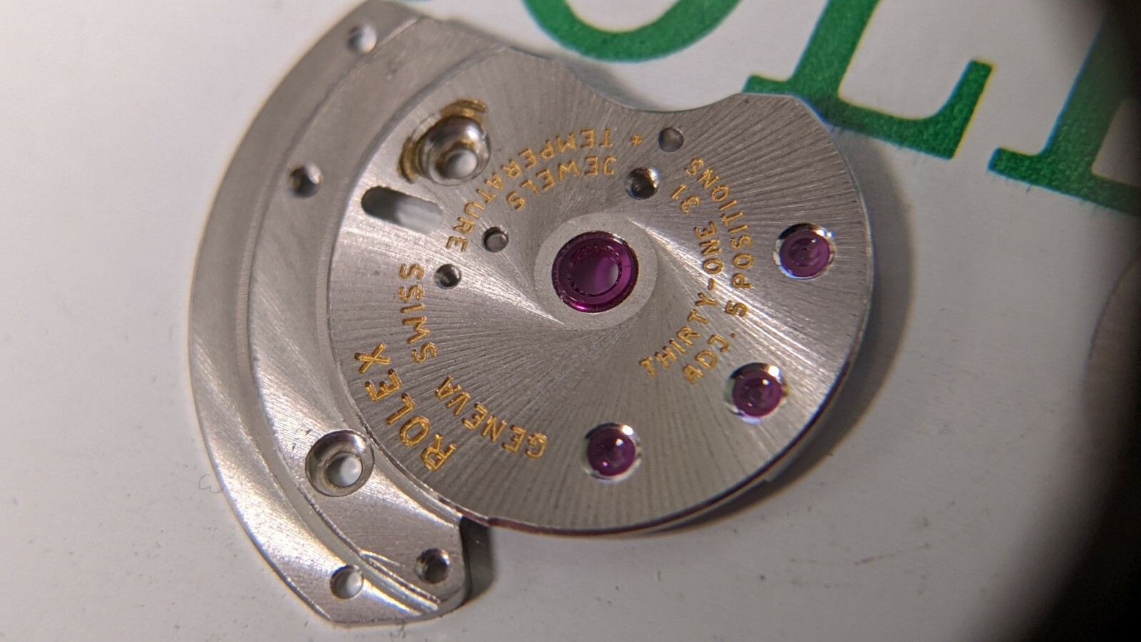 ROLEX 3135 切替車 Rolex 3135 Original Spare Parts 3155 3156 3175 3185 3186 | eBay