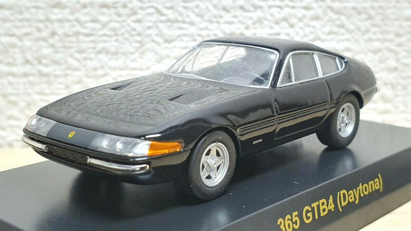 Kyosho 1/64 FERRARI 365 GTB/4 DAYTONA BLACK diecast car Kyosho 1/64 FERRARI 365 GTB/4 DAYTONA BLACK diecast car