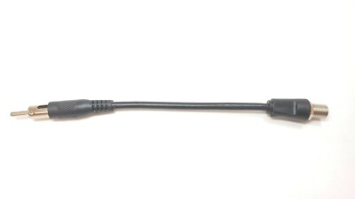 F Female Jack to Motorola Plug - Car - Antenna Adaptor Coax Cable Adapter NEW
