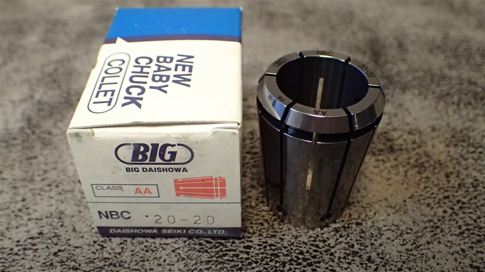 NBC20-20.0-AA BIG DAISHOWA 20mm New Baby Chuck Collet 19.5 NBC20-20.0-AA BIG DAISHOWA 20mm New Baby Chuck Collet 19.5