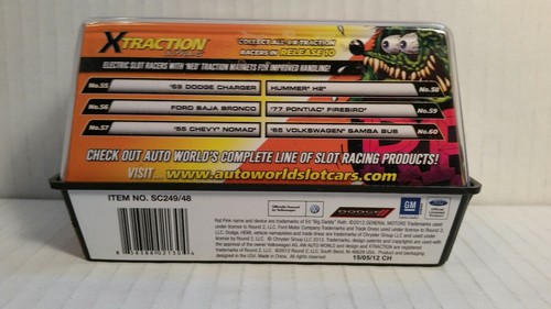 AW - Ford Baja Bronco -Rat Fink - XTraction - New in Case - H O Slot Car