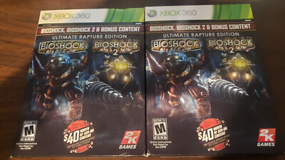 BioShock - Ultimate Rapture Edition (Microsoft Xbox 360, 2013) Brand New Sealed!