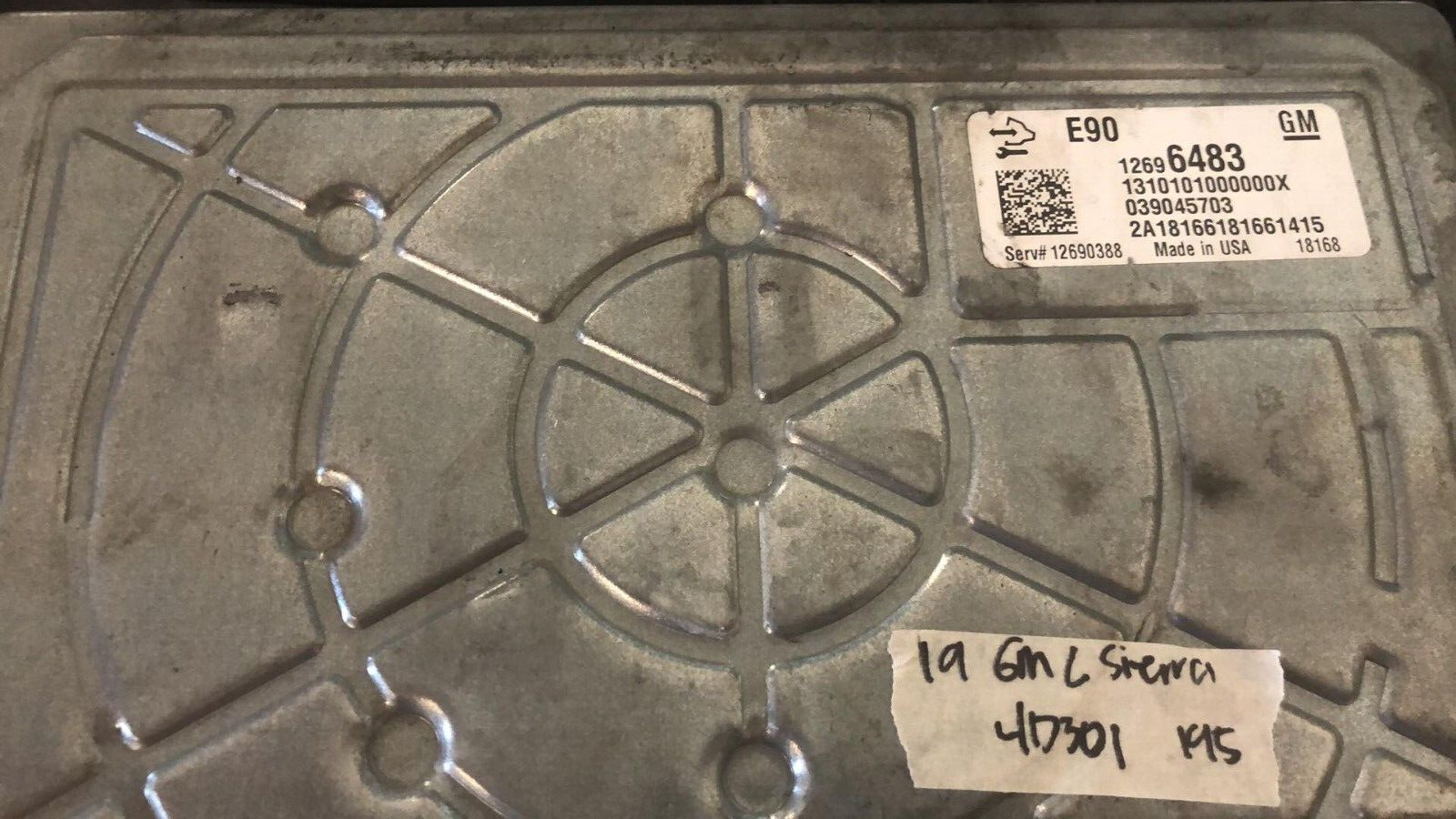 サベージ 2019 Chevrolet Silverado or GMC Sierra ecm ecu computer