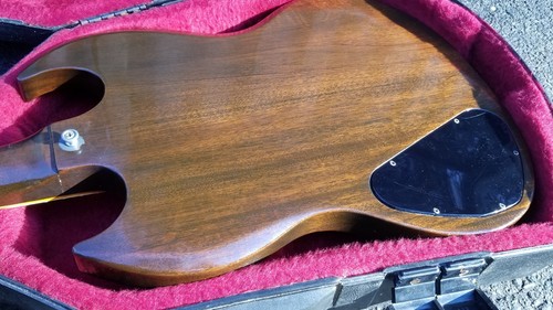 1972 Made in USA Gibson SG Standard Electric Guitar Walnut Brown