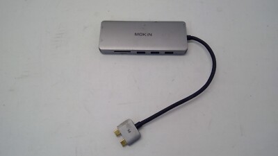 Mokin MUC3301 12 IN 1 Dual USB C Hub Multi-function USB-C Adapter Apple