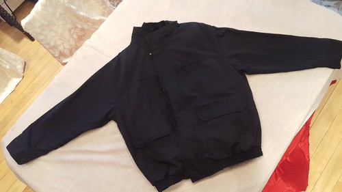 Bulwark FR JLJ8NV3 Men's Bomber Jacket Flame Resistant  EXCEL FR - 7oz. w/Liner