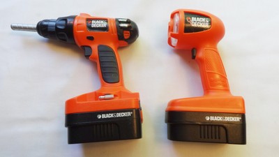 Black & Decker Power toy Tools Cordless Drill and Worklight