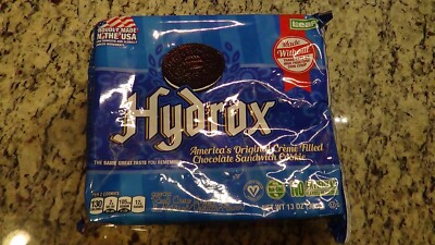 NEW Hydrox Cookies one package 13 Ounce J4513 Original Sandwich Cookie Non-GMO