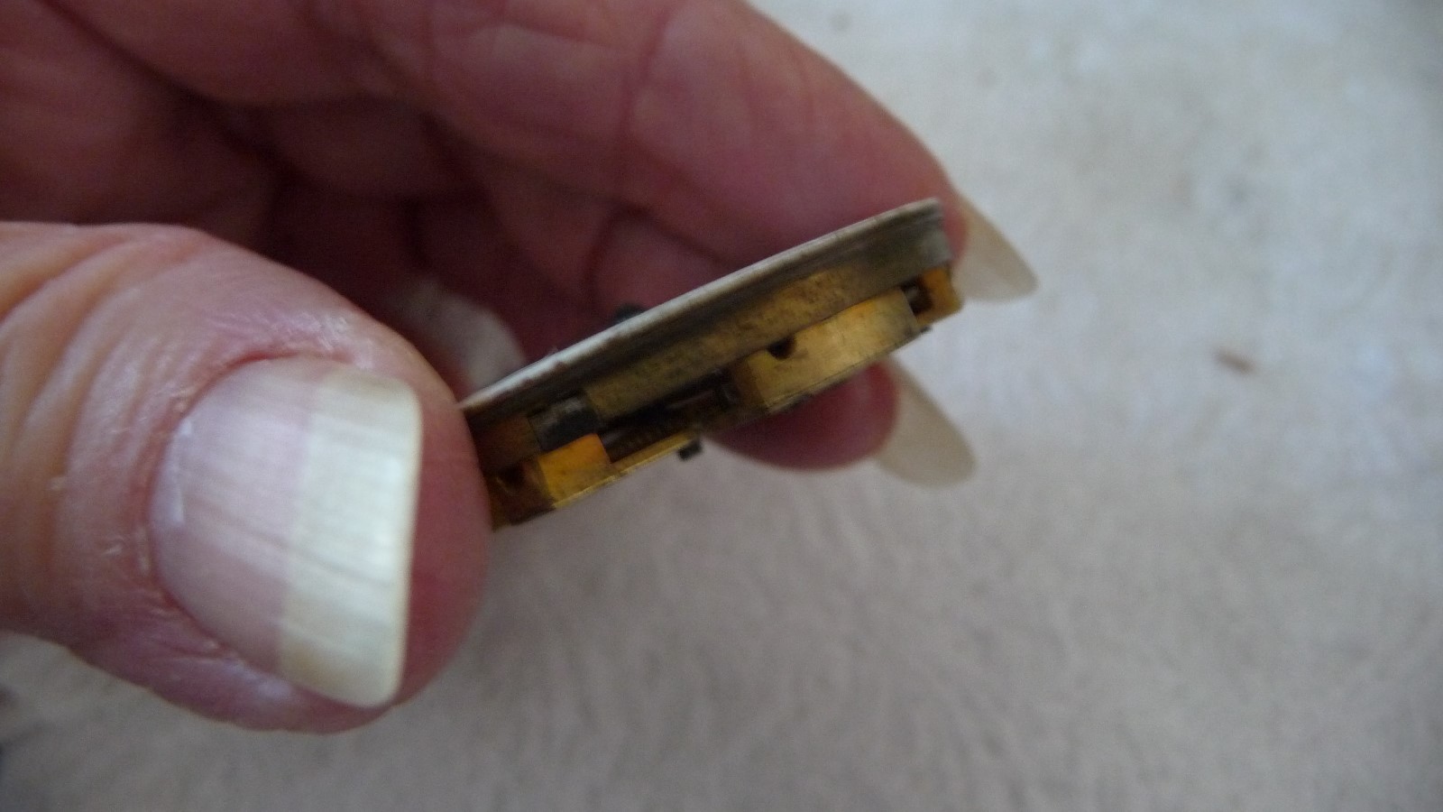 #12/3/R Antique POCKET WATCH   PARTS  NO MAKER