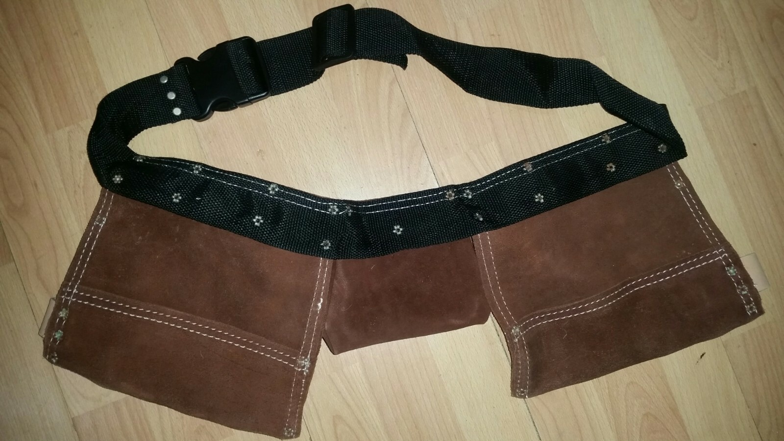 McGuire-Nicholas 5 pocket tool belt carpenter nail belt new suede
