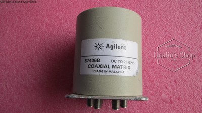 used 87406B Agilent Coaxial matrix switch RF DC-20GHz RF microwave switch