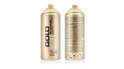 Montana Gold Spraydose Transparent Farben für Graffiti Kunst & Handwerk (400ml)