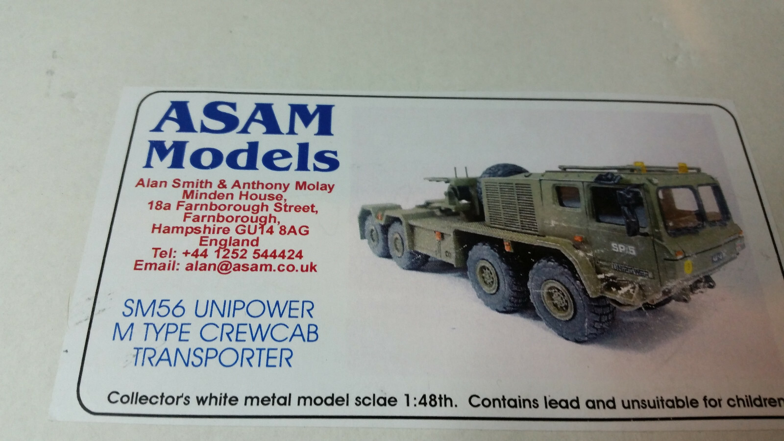 Asam. Models. Sm56. Transporter