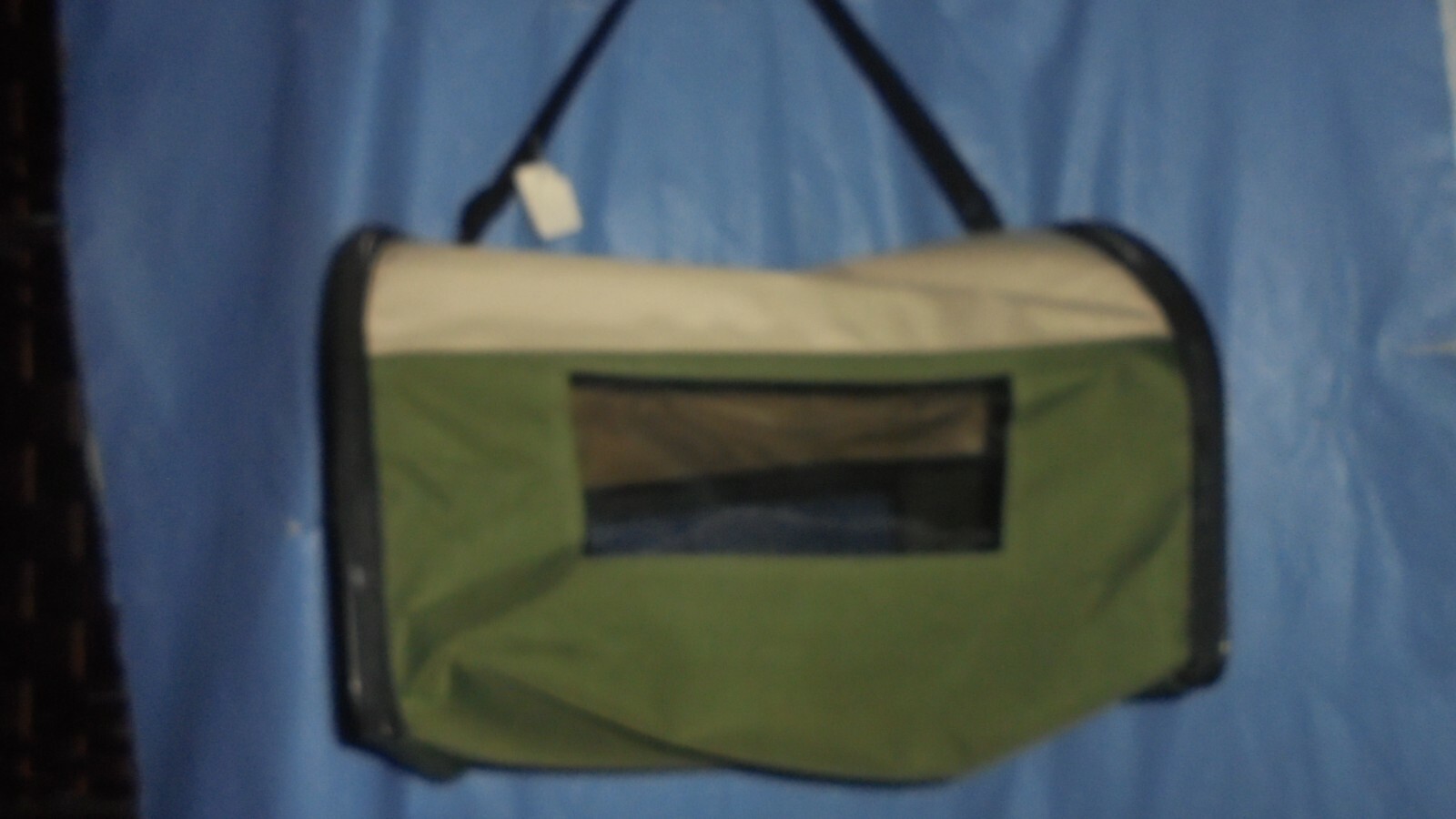 . Tan & Olive  Zips Open On Both Ends  Display Model